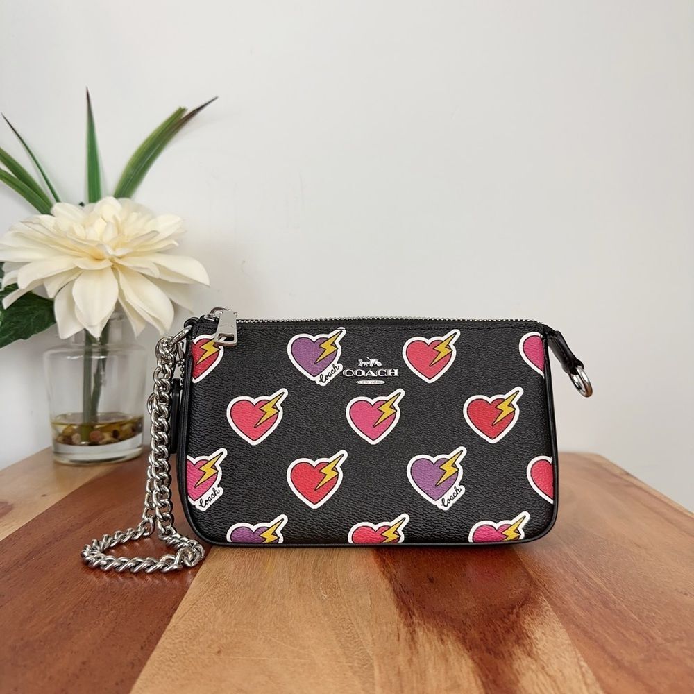 NWT Coach‎ Nolita 19 With Heart Bolt Print - Picture 6 of 6